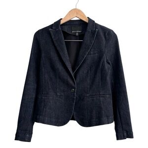 Banana Republic Dark Wash Denim Blazer
